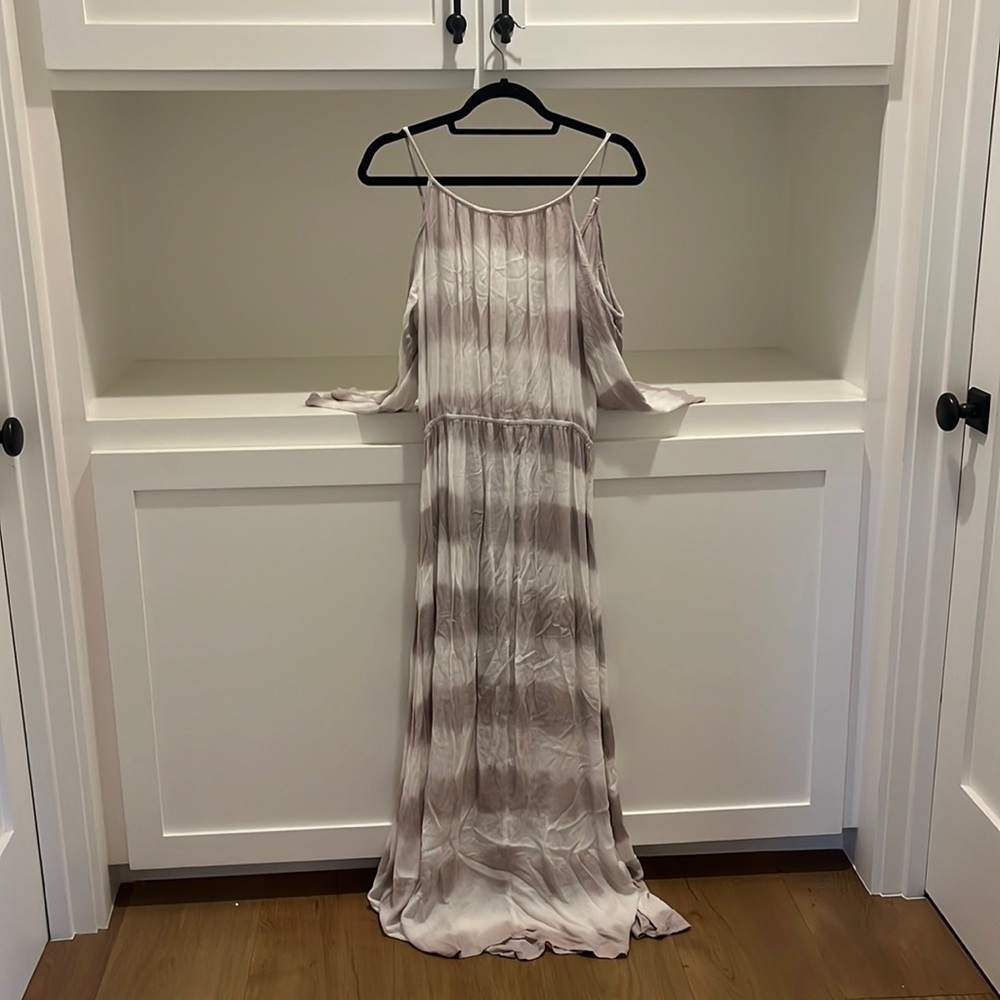Elan Striped Maxi Dress